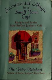 Front cover of Sacramental magic in a small-town cafe by Reinhart, Peter.
