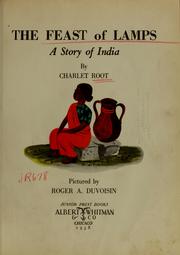 Front cover of The feast of lamps by Charlet Root