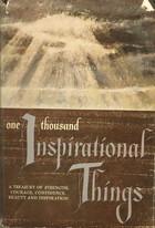 Cover of One thousand inspirational things by Audrey Stone Morris