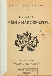 Front cover of Umění a náboženství by František Xaver Šalda