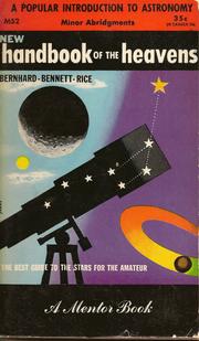 Cover of New Handbook of the Heavens by Hubert J. Bernhard