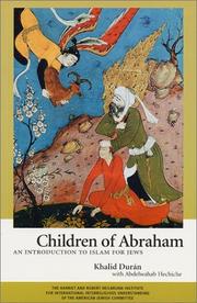 Cover of Children of Abraham by Khalid Duran
