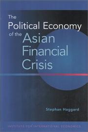 Cover of The Political Economy of the Asian Financial Crisis by Stephan Haggard
