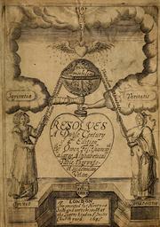 Cover of Resolves by Owen Felltham