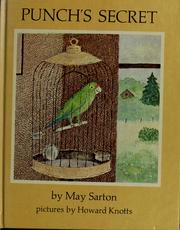 Cover of Punch's secret by May Sarton