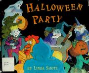 Front cover of Halloween party by Linda Shute