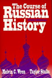 Front cover of The course of Russian history by Melvin C. Wren