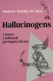 Cover of Hallucinogens, cross-cultural perspectives by Marlene Dobkin de Rios