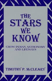 Front cover of The stars we know by Timothy P. McCleary