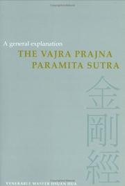 Front cover of The Vajra Prajna Paramita Sutra by Hsuan Hua