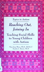 Cover of Reaching out, joining in by Mary Jane Weiss