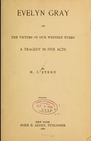 Cover of Evelyn Gray by Herman Isidore Stern