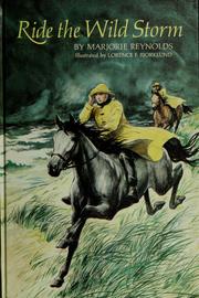 Cover of Ride the wild storm by Marjorie Reynolds