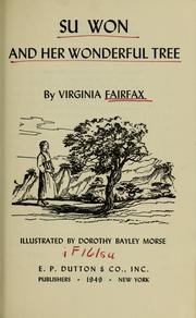 Front cover of Su Won and her wonderful tree by Virginia Fairfax