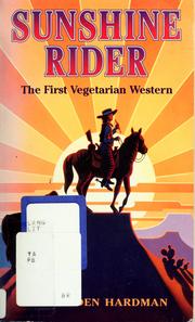 Front cover of Sunshine rider by Ric Lynden Hardman