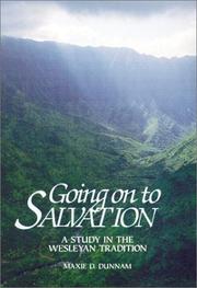 Cover of Going on to salvation by Maxie D. Dunnam