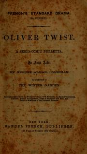 Front cover of Oliver Twist by George Almar