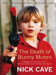 Cover of The death of Bunny Munro by Nick Cave