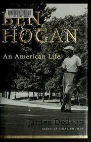 Cover of Ben Hogan by James Dodson