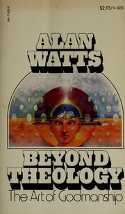 Cover of Beyond theology by Alan Watts