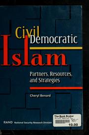 Cover of Civil democratic Islam by Cheryl Benard