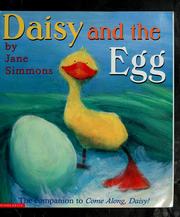 Front cover of Daisy and the egg by Jane Simmons