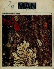 Front cover of Man in the fictional mode by Hannah Beate Haupt