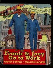 Front cover of Frank & Joey go to work by Arthur Yorinks