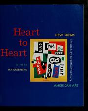 Front cover of Heart to heart by Jan Greenberg