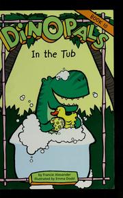 Front cover of In the tub by Francie Alexander