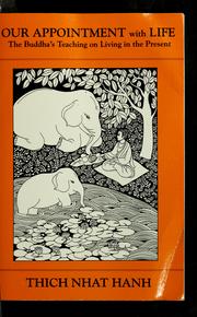 Cover of Our appointment with life by Thích Nhất Hạnh