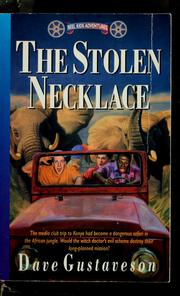 Front cover of The stolen necklace by Dave Gustaveson