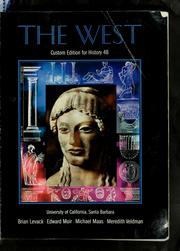 Cover of The West by Brian P. Levack