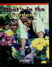 Front cover of What's in the garden? by Jessica Baron
