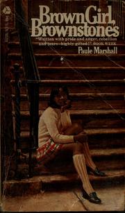 Cover of Brown girl, brownstones by Paule Marshall