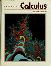 Cover of Calculus by Dennis D. Berkey