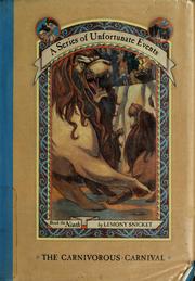 Cover of The Carnivorous Carnival by Lemony Snicket
