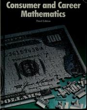 Front cover of Consumer and career mathematics by L. Carey Bolster
