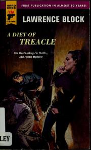 Front cover of A diet of treacle by Lawrence Block
