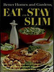 Front cover of Better homes and gardens eat and stay slim by Unknown