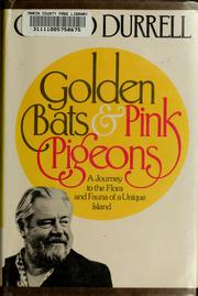 Front cover of Golden Bats & Pink Pigeons by Joe Durrell