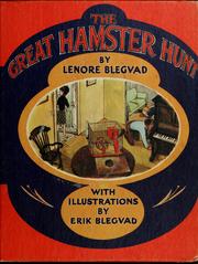 Cover of The Great Hamster Hunt by Lenore Blegvad