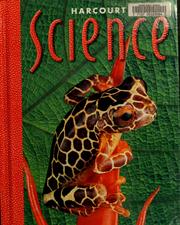 Cover of Harcourt science by Marjorie Frank