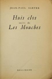 Front cover of Huis-clos by Jean-Paul Sartre