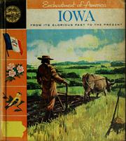 Front cover of Iowa, from its glorious past to the present by Allan Carpenter