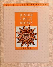 Front cover of Junior great books -- Sun series, volume 1 by Great Books Foundation (U.S.)