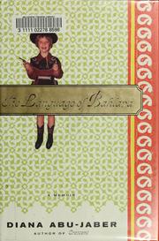 Front cover of The language of Baklava by Diana Abu-Jaber