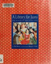Cover of A library for Juana by Pat Mora