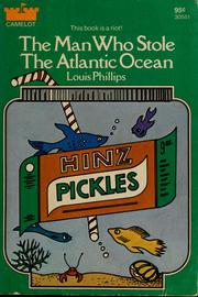 Cover of The man who stole the Atlantic Ocean by Louis Phillips