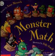Cover of Monster math by Anne Miranda
